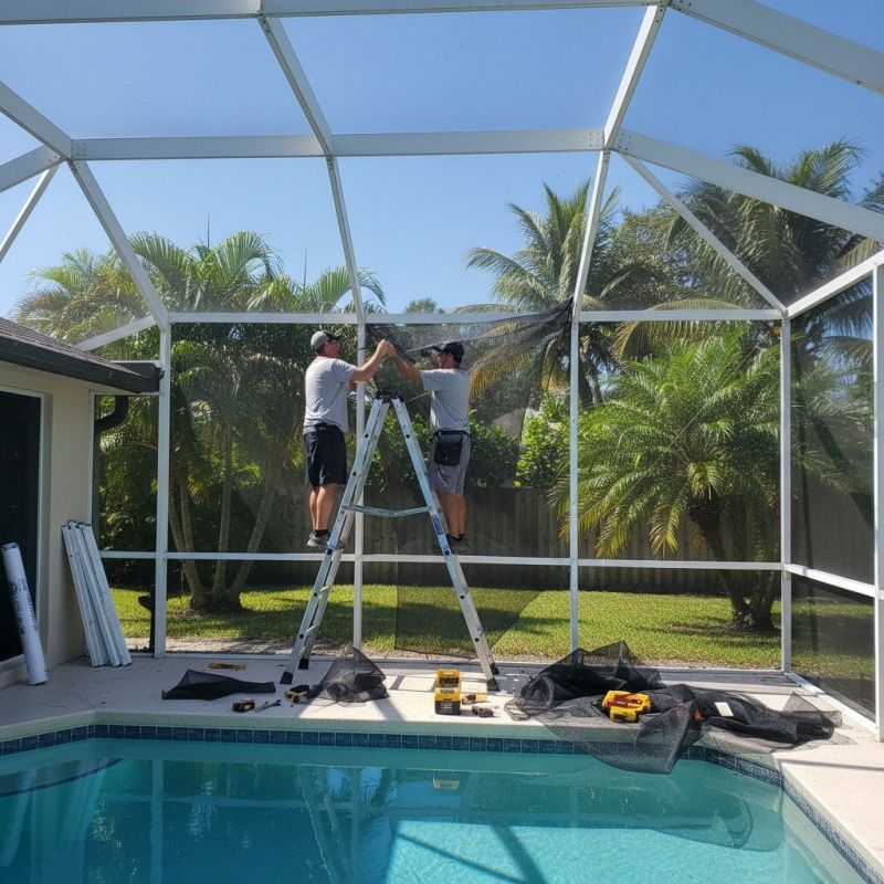 Pool Enclosure Installation