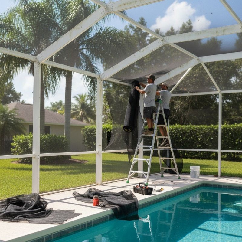 Pool Enclosure Installation